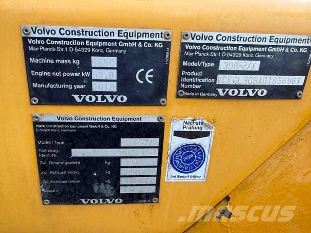 Volvo L 30 B Gumikerekes homlokrakodók