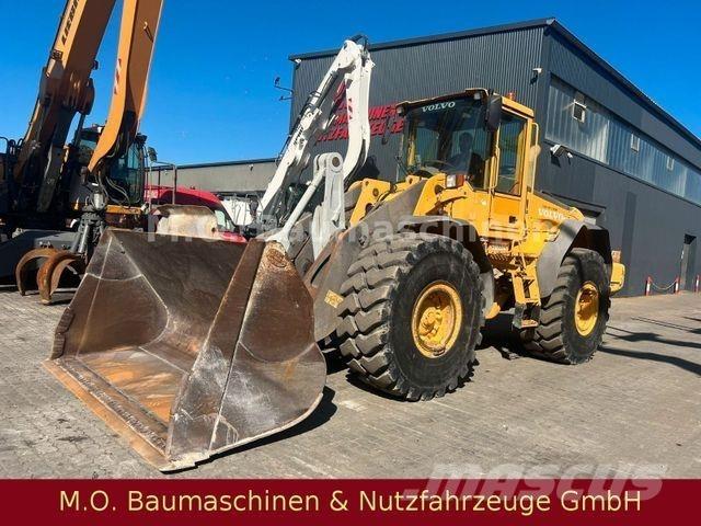 Volvo L120 E /Waage / Gumikerekes homlokrakodók