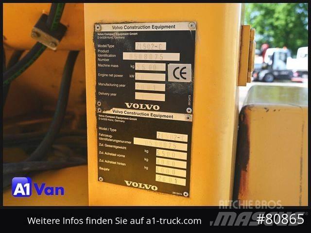 Volvo ZL 502-C Gumikerekes homlokrakodók