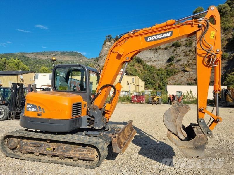 Doosan DX85 Mini kotrók < 7t