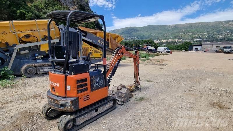 Hitachi ZAXIS 19 Mini kotrók < 7t