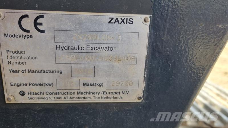 Hitachi ZX280 Lánctalpas kotrók