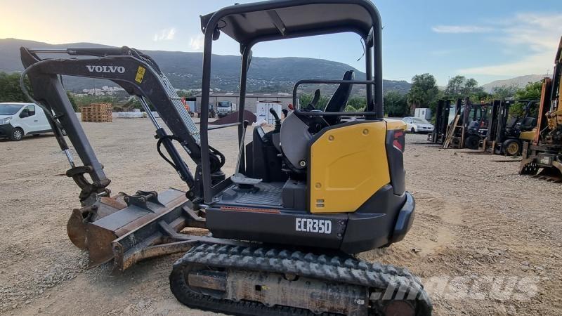 Volvo ECR35D Mini kotrók < 7t