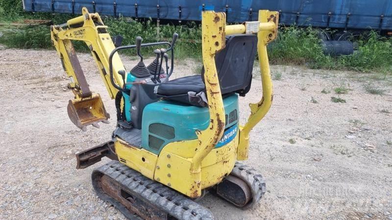 Yanmar SV08 Mini kotrók < 7t