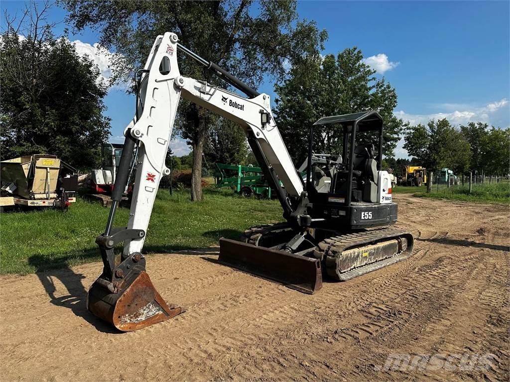 Bobcat E55 Mini kotrók < 7t