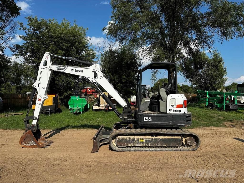 Bobcat E55 Mini kotrók < 7t
