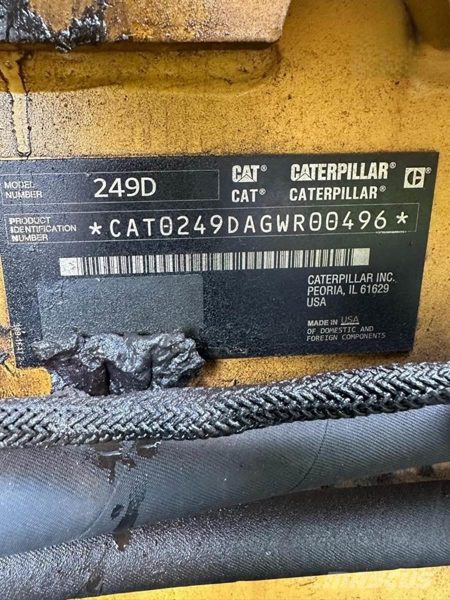 CAT 249D Kompaktrakodók