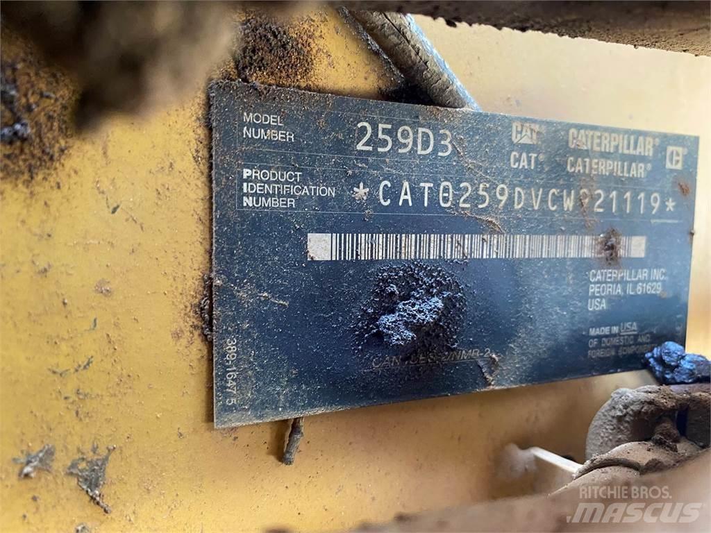 CAT 259D3 Kompaktrakodók