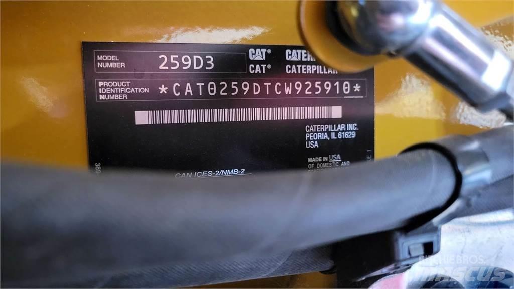 CAT 259D3 Kompaktrakodók