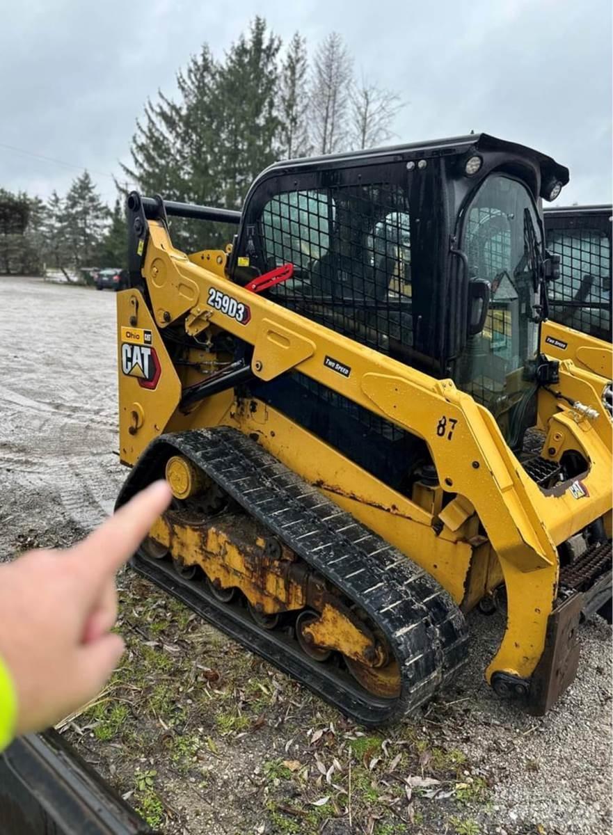 CAT 259D3 Kompaktrakodók