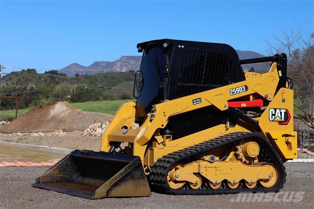 CAT 259D3 Kompaktrakodók