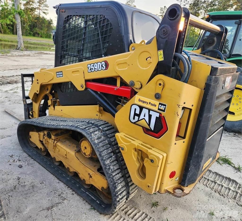 CAT 259D3 Lánctalpas homlokrakodók