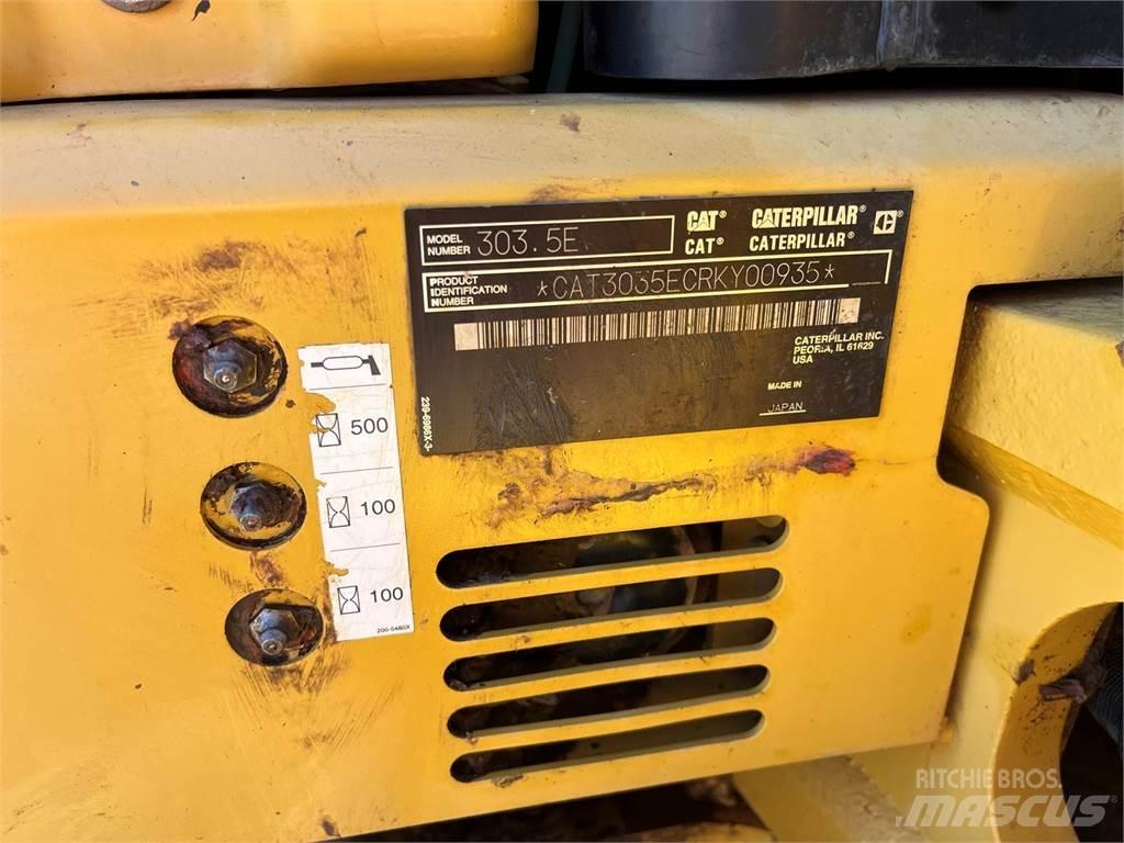 CAT 303.5 Lánctalpas kotrók