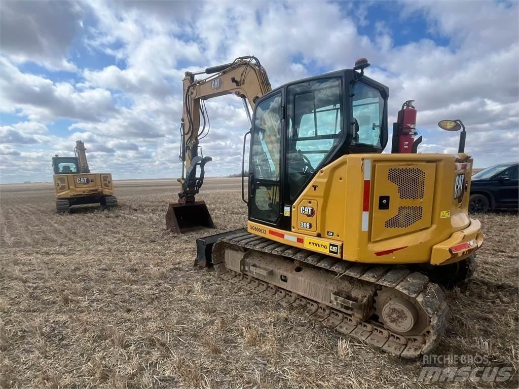 CAT 308CR Lánctalpas kotrók