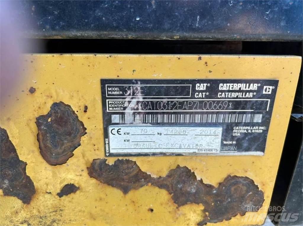 CAT 312E Lánctalpas kotrók