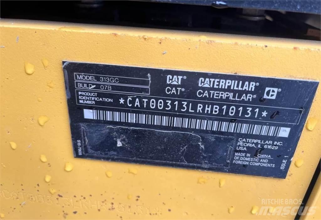 CAT 313 GC Lánctalpas kotrók