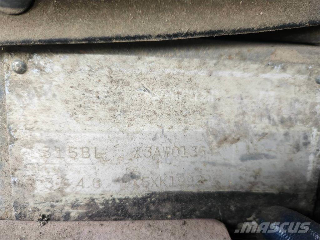 CAT 315BL Lánctalpas kotrók