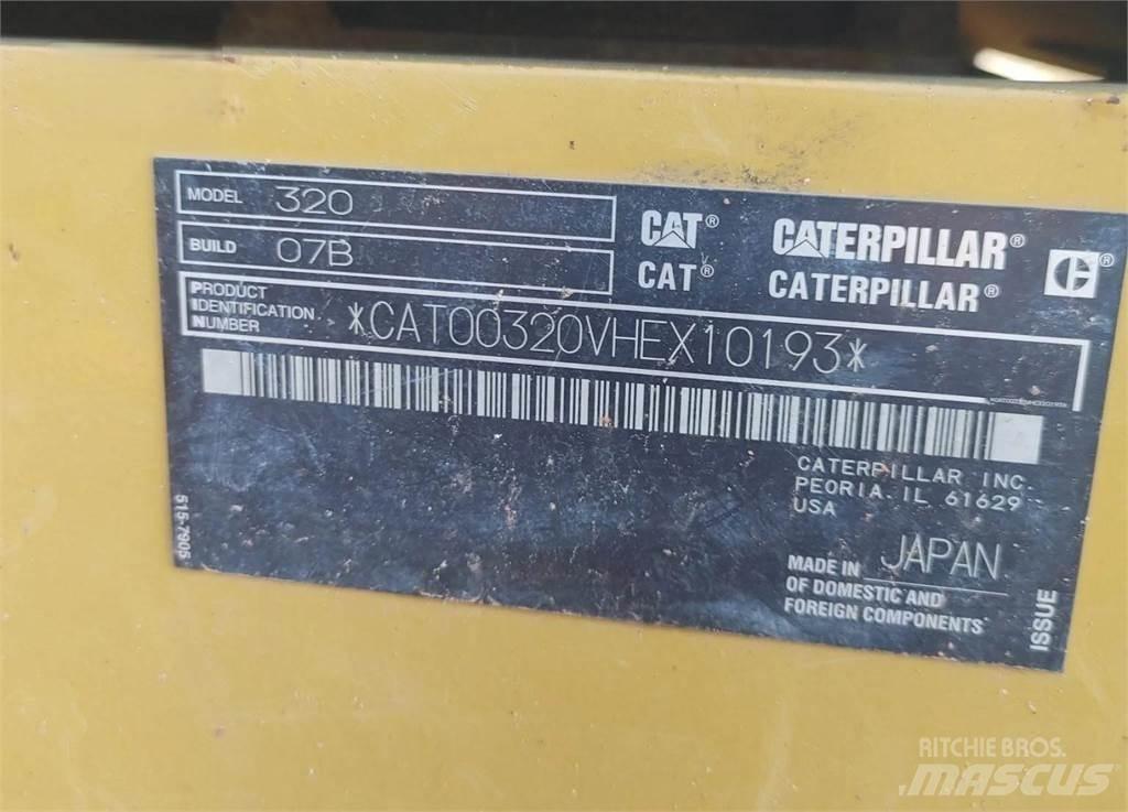 CAT 320 Lánctalpas kotrók