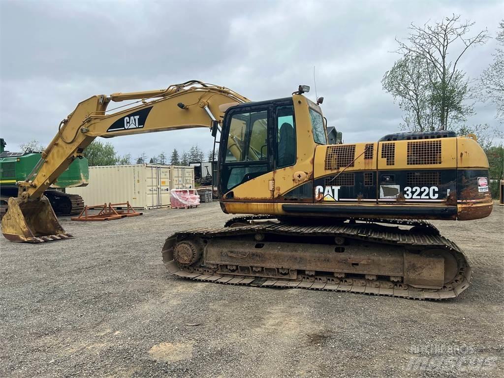 CAT 322C Lánctalpas kotrók