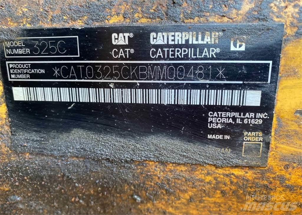 CAT 325C Lánctalpas kotrók