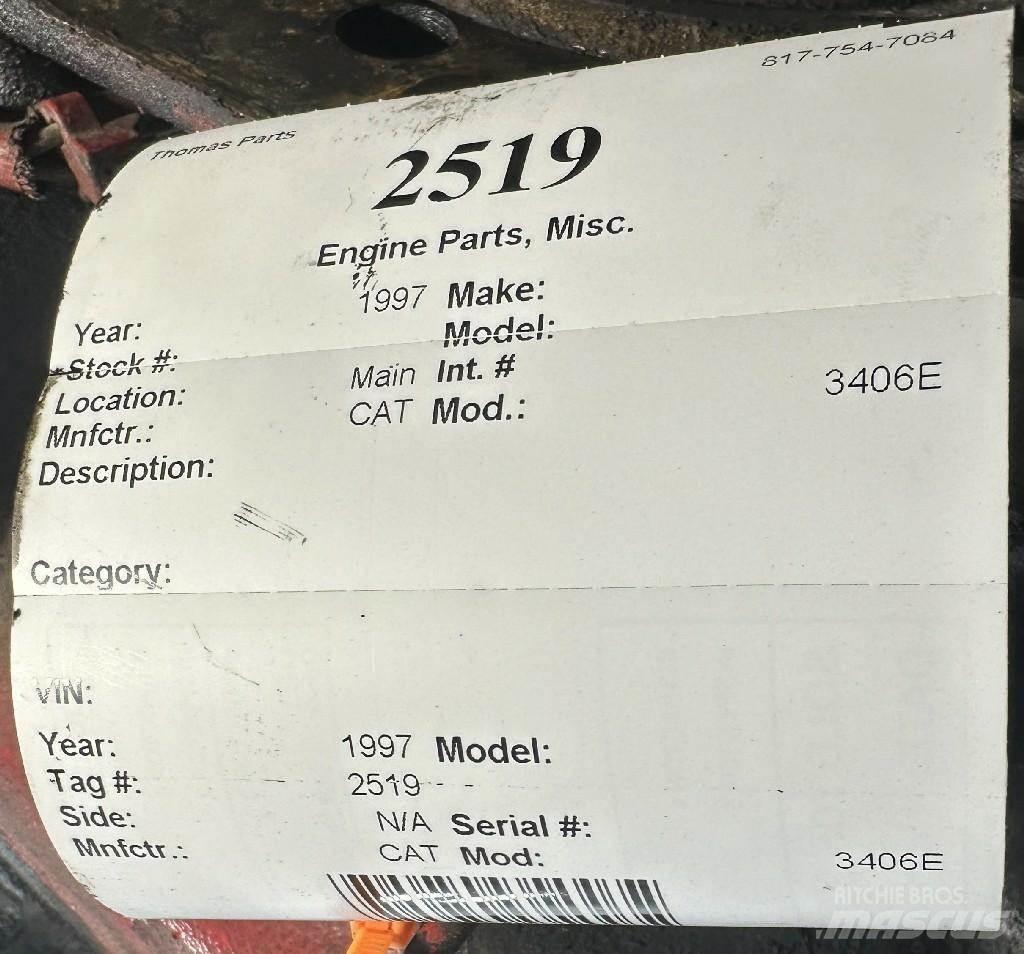 CAT 3406B Haszonjárművek - Egyéb