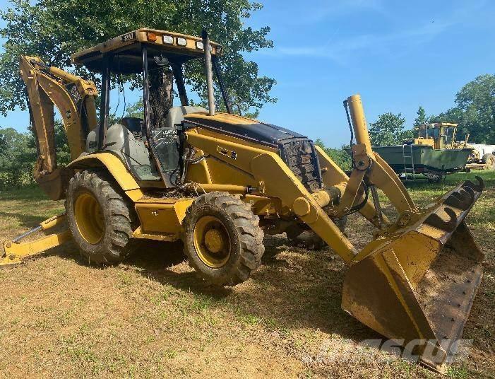 CAT 420D Gumikerekes homlokrakodók
