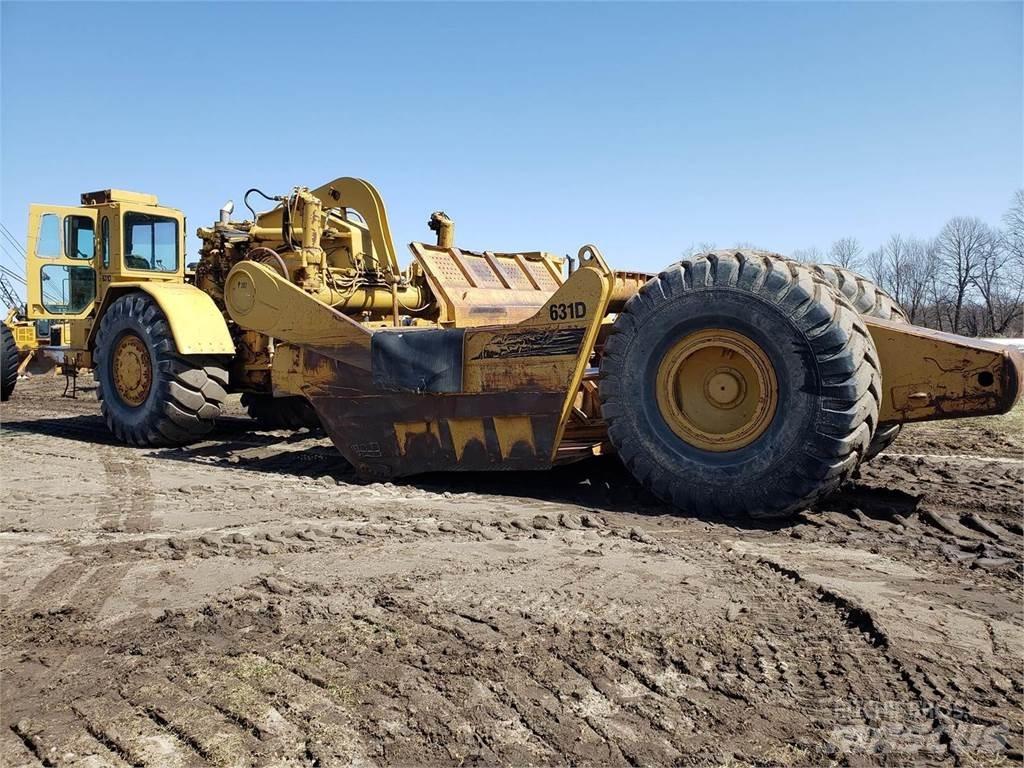 CAT 631D Földnyesők (szkréperek)