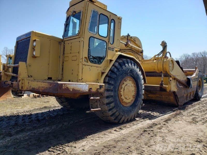 CAT 631D Földnyesők (szkréperek)