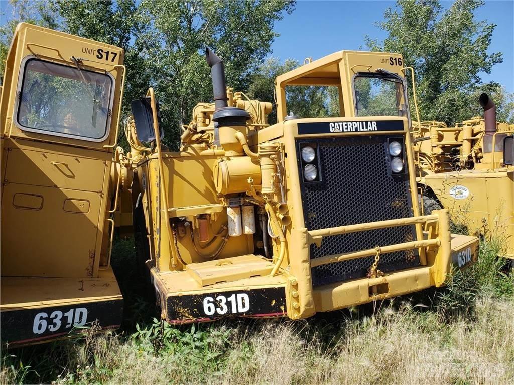 CAT 631D Földnyesők (szkréperek)