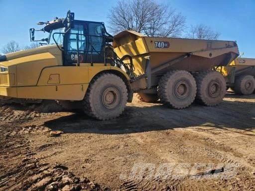 CAT 740GC Csuklósdömperek