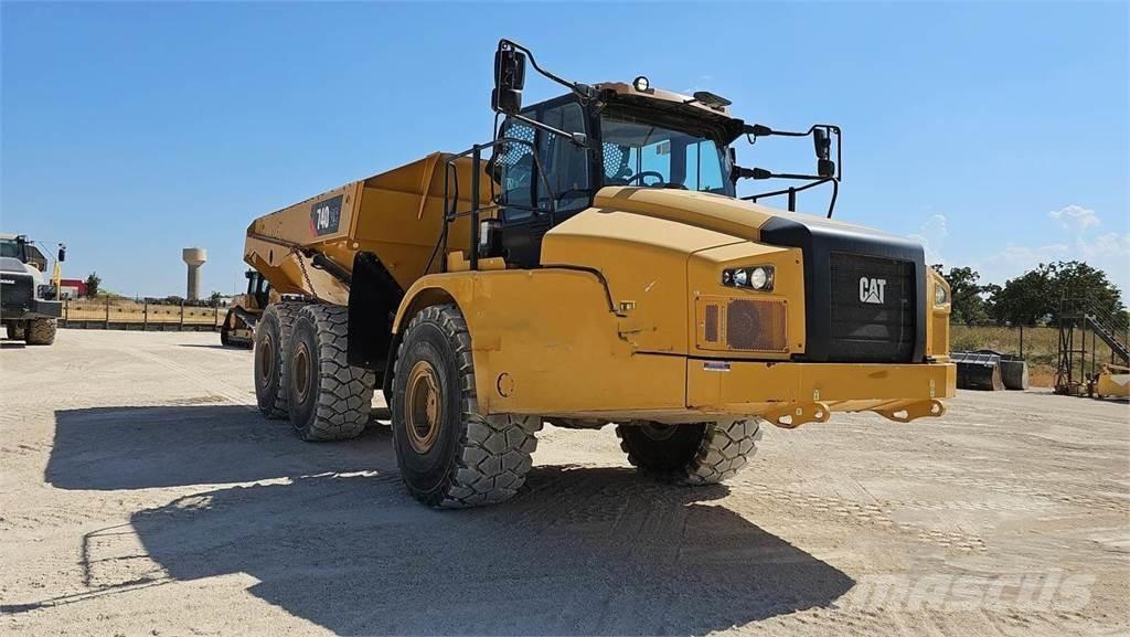 CAT 740GC Csuklósdömperek