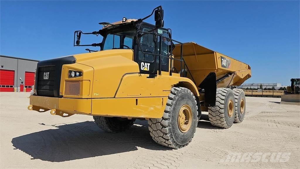 CAT 740GC Csuklósdömperek