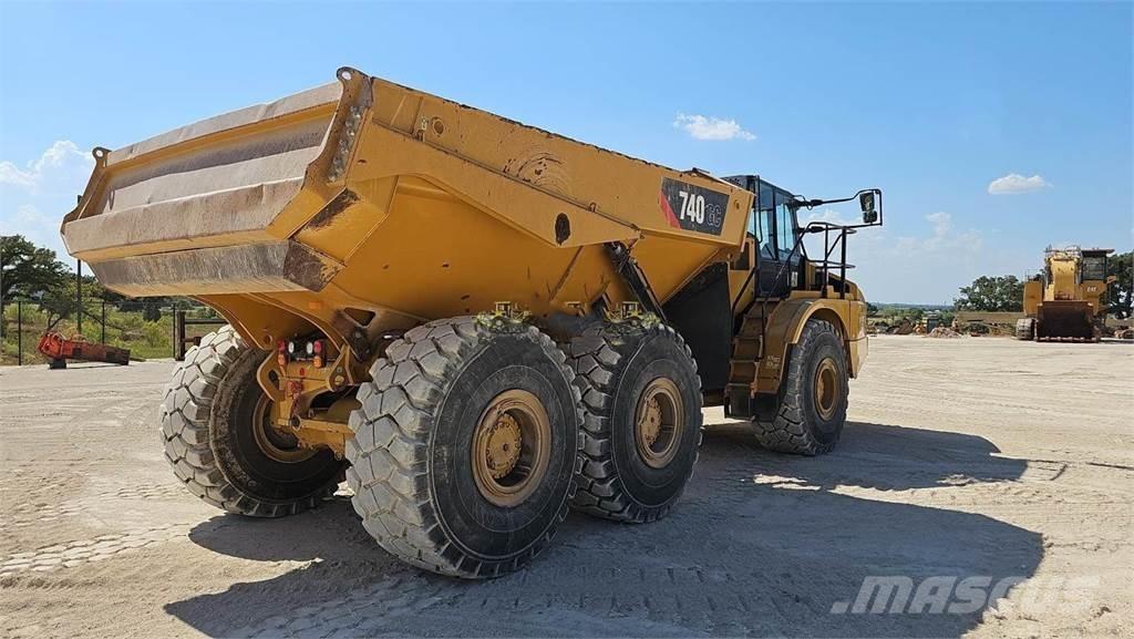 CAT 740GC Csuklósdömperek