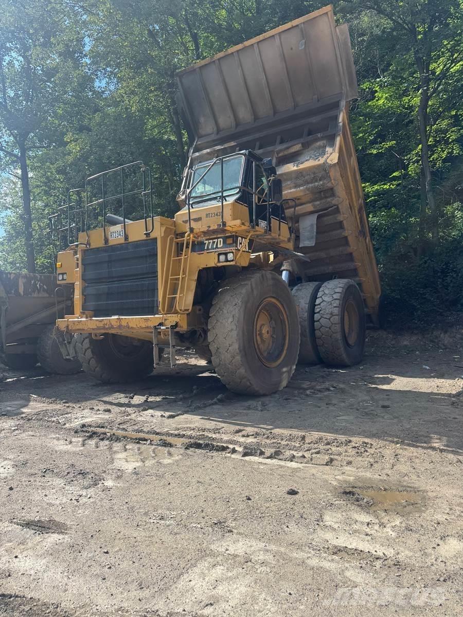 CAT 777D Csuklósdömperek