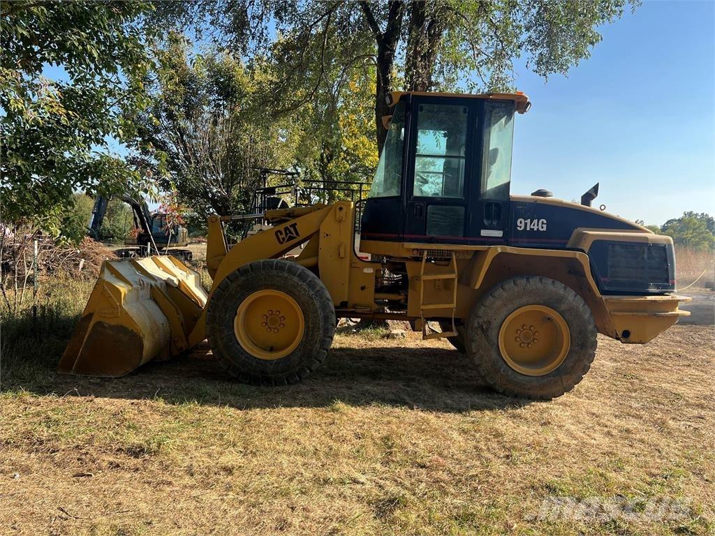 CAT 914G Gumikerekes homlokrakodók