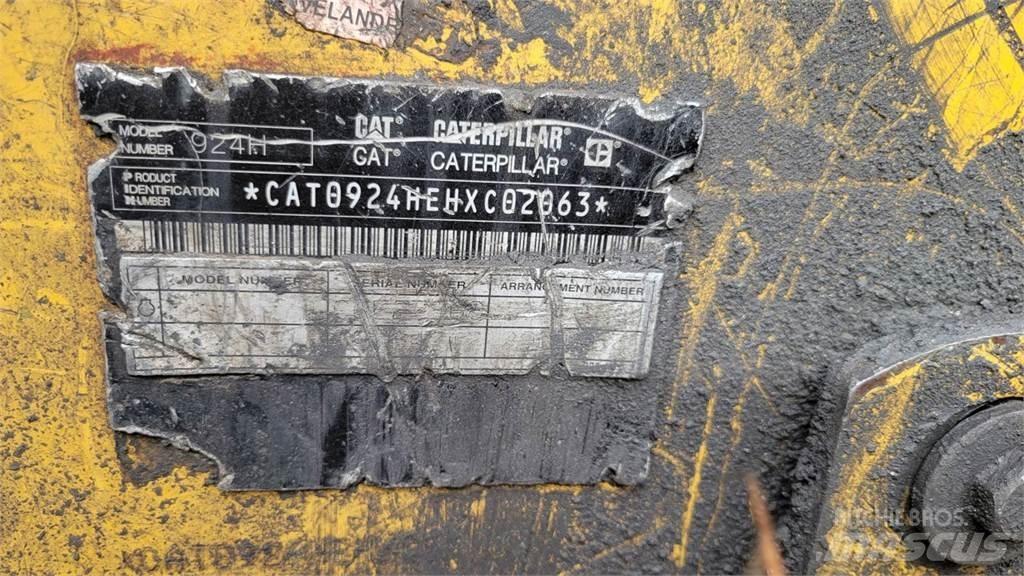 CAT 924H Gumikerekes homlokrakodók