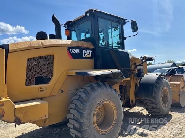 CAT 924K Gumikerekes homlokrakodók