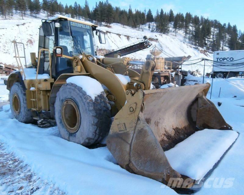 CAT 950G Gumikerekes homlokrakodók