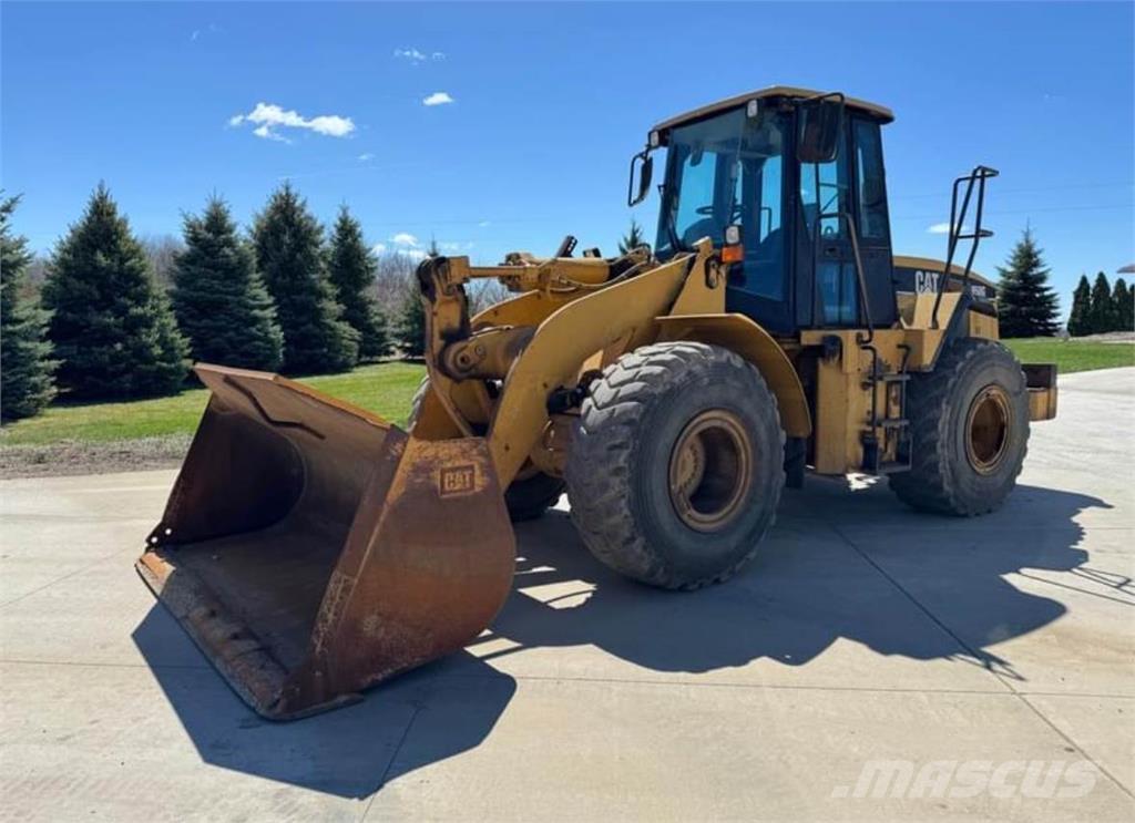 CAT 950G Gumikerekes homlokrakodók