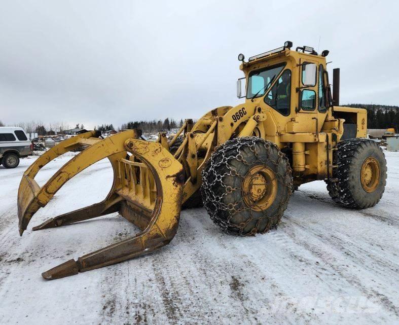 CAT 966C Gumikerekes homlokrakodók