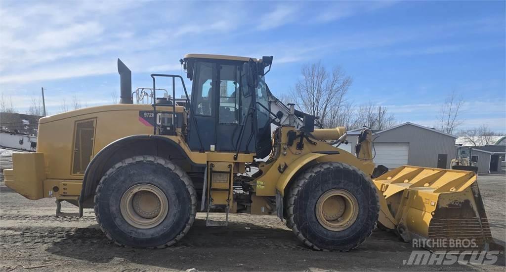 CAT 972H Gumikerekes homlokrakodók