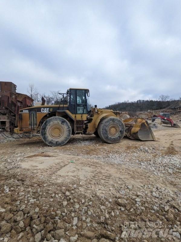 CAT 980G Gumikerekes homlokrakodók
