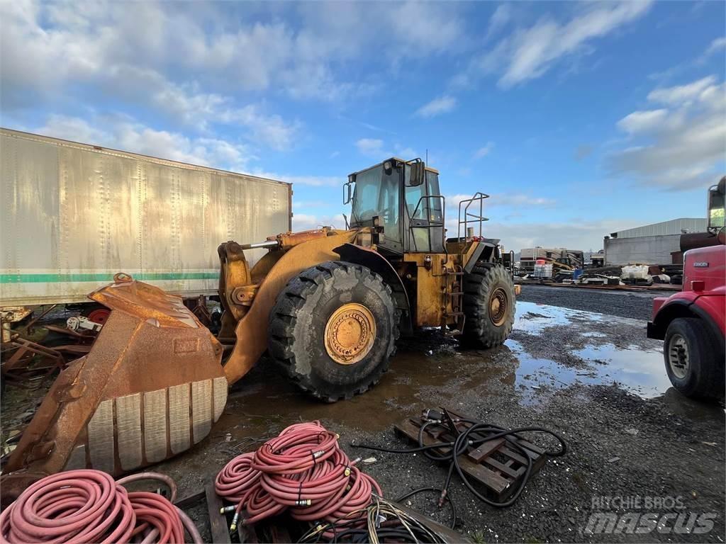 CAT 980G Gumikerekes homlokrakodók