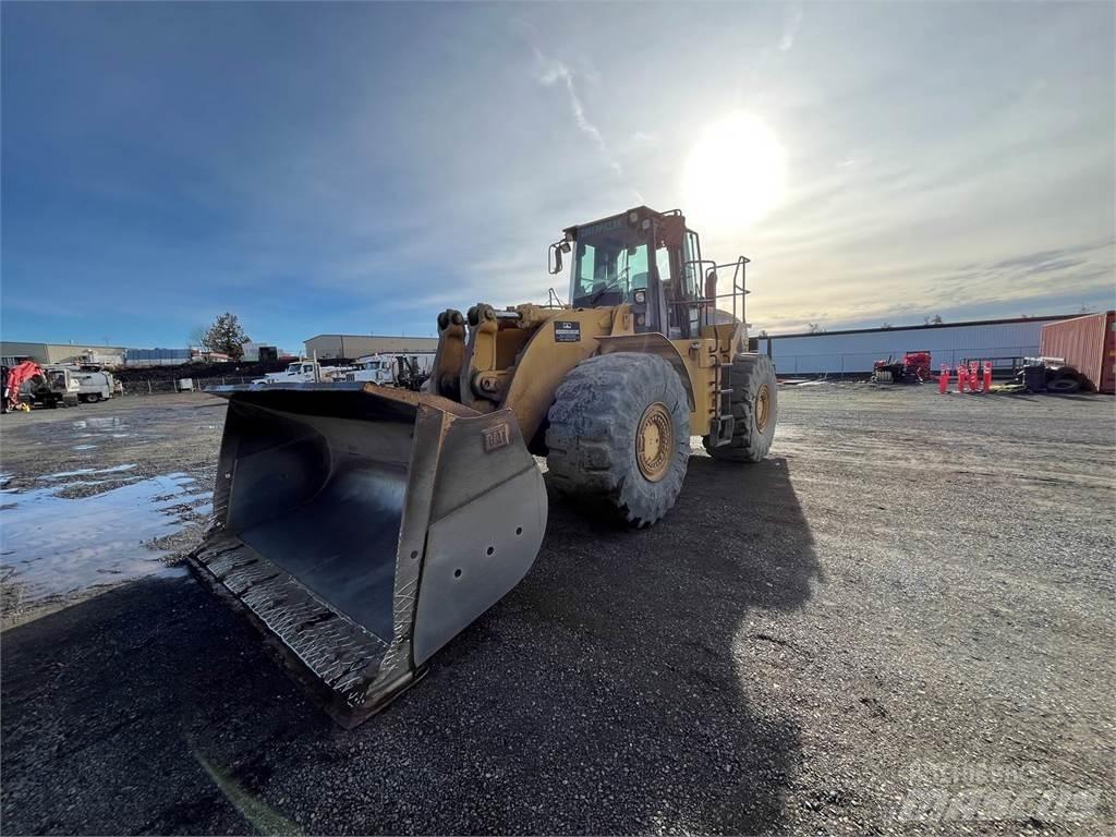 CAT 980G Gumikerekes homlokrakodók