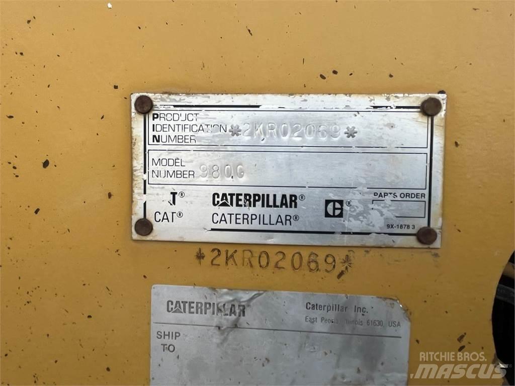 CAT 980G Gumikerekes homlokrakodók
