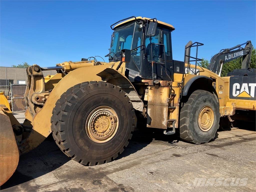 CAT 980H Gumikerekes homlokrakodók
