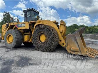 CAT 993K Gumikerekes homlokrakodók