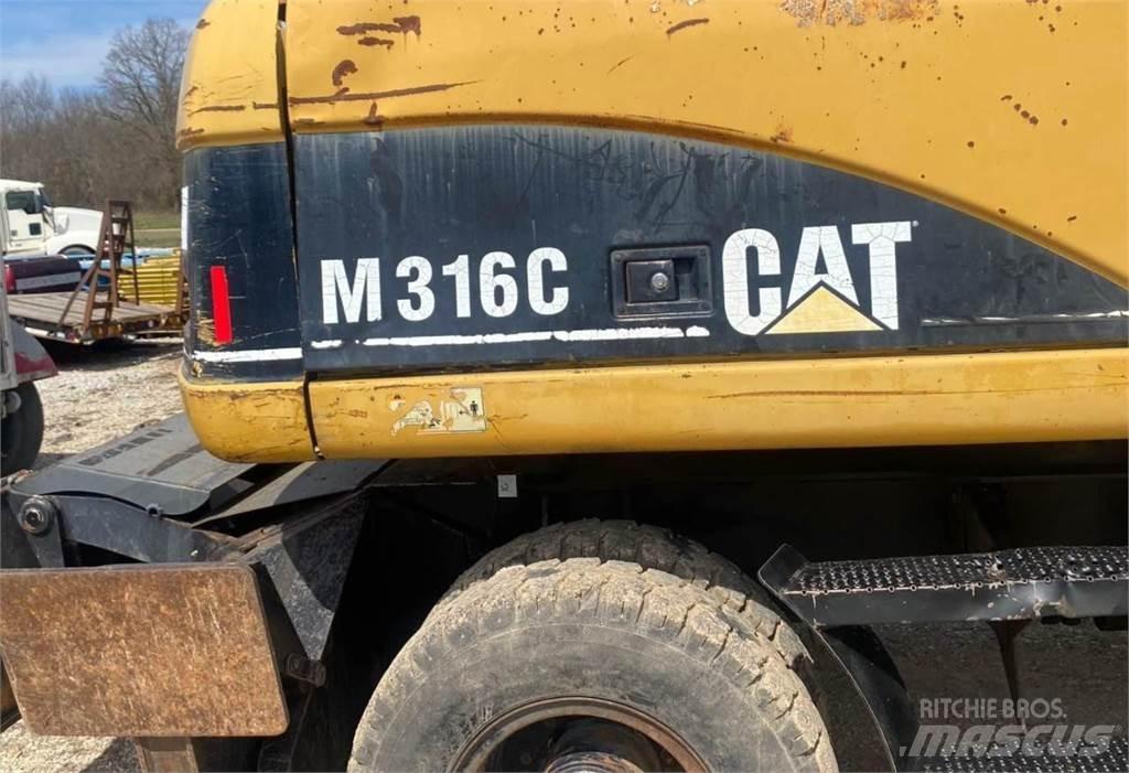 CAT M316C Gumikerekes kotrók
