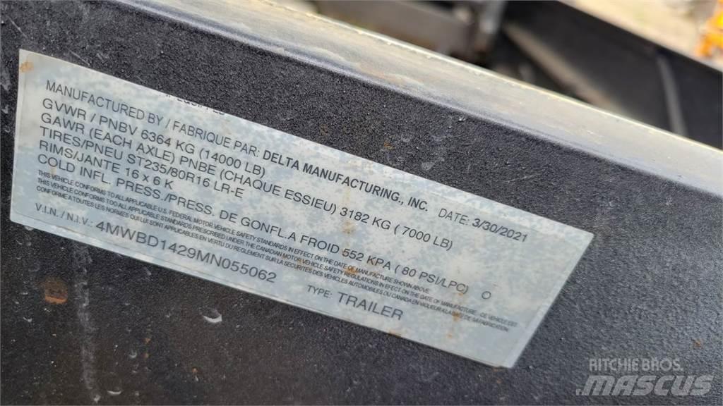 Delta  Billenő félpótkocsik