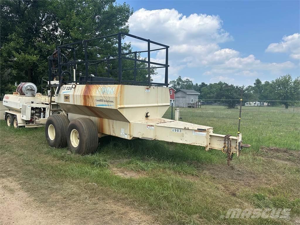 Finn T120 Hulladékároló tartály,ventilátor,felvonó